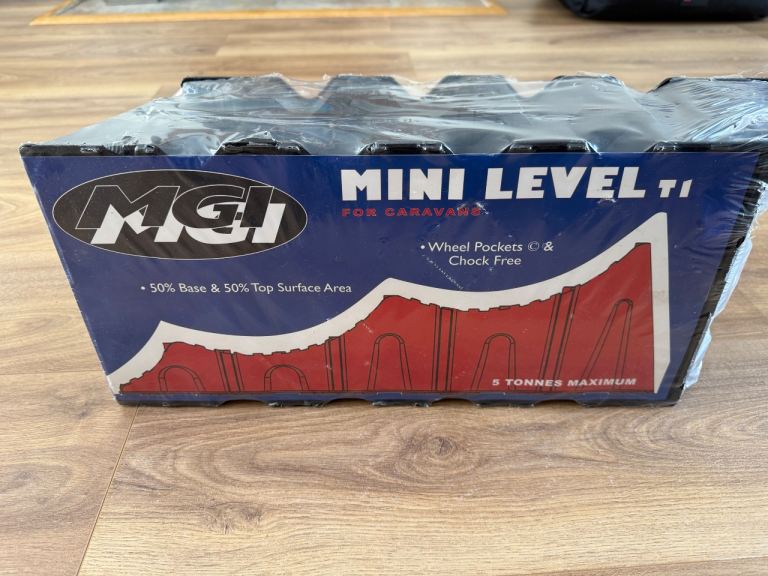 Mini level ramps caravan or camper van 5 tonne max