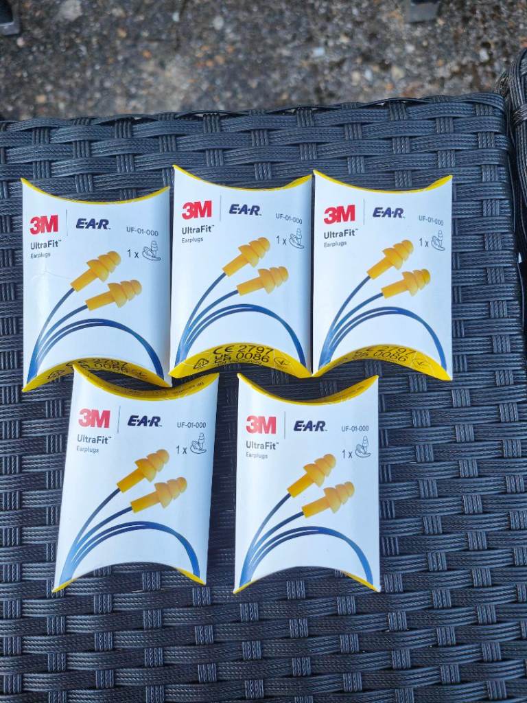 3M EAR Ultrafit™ Reusable Ear Plugs, 