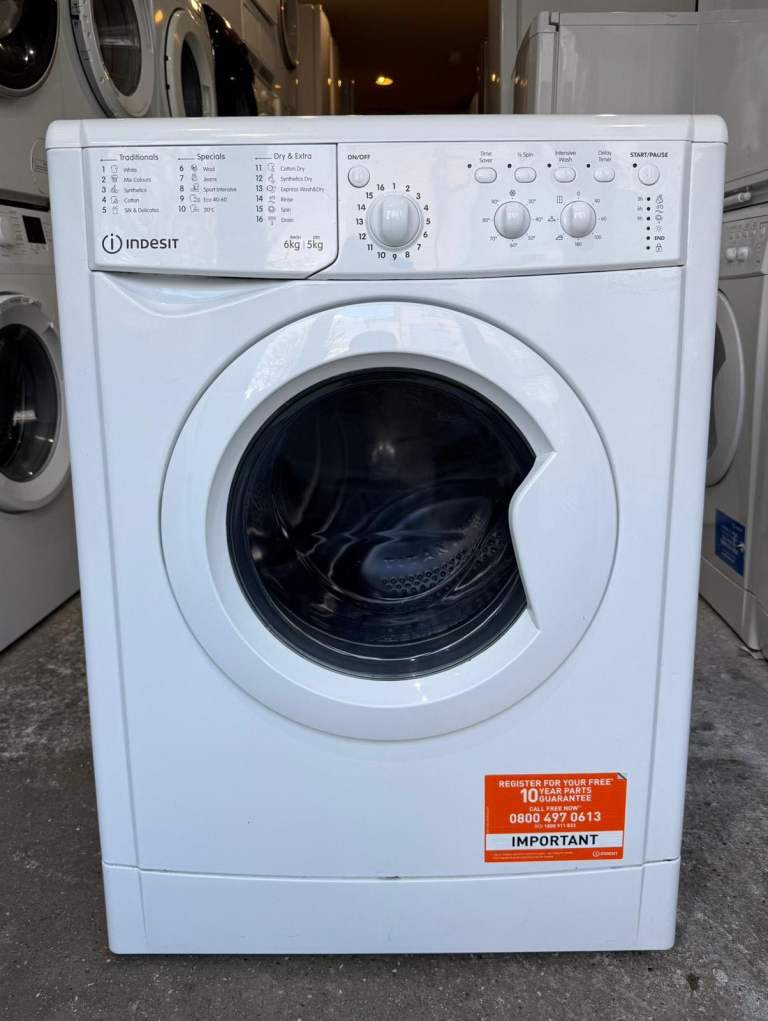 Indesit 7kg 1200 rpm White Colour Washing Machine With Free Delivery 🚚 