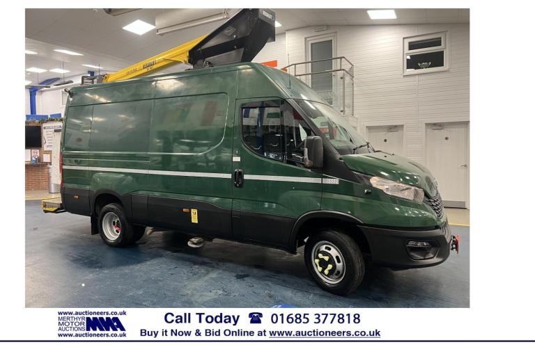 2020 Iveco Daily 3.0D HPI 180PS LWB HIGH TOP VAN C/W VERSALIFT VTL145-F 14.6M HOIST (EURO 6) NA D...