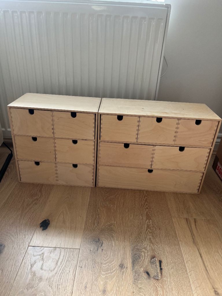 IKEA Moppe Mini Drawers x2