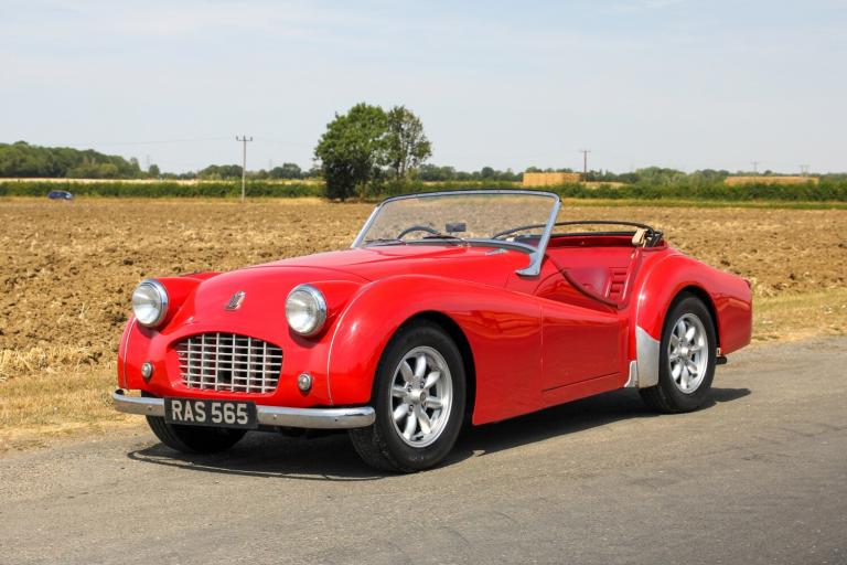 1956 Triumph TR3  PETROL Manual