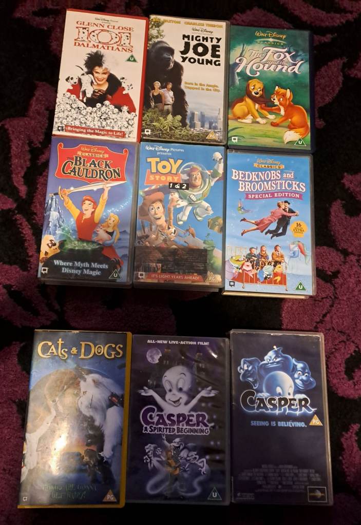 Vhs tapes need gone