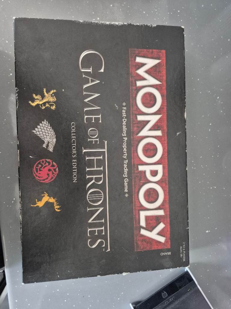 Game of Thrones Monopoly Collector's Edition Board Game – Good Condition