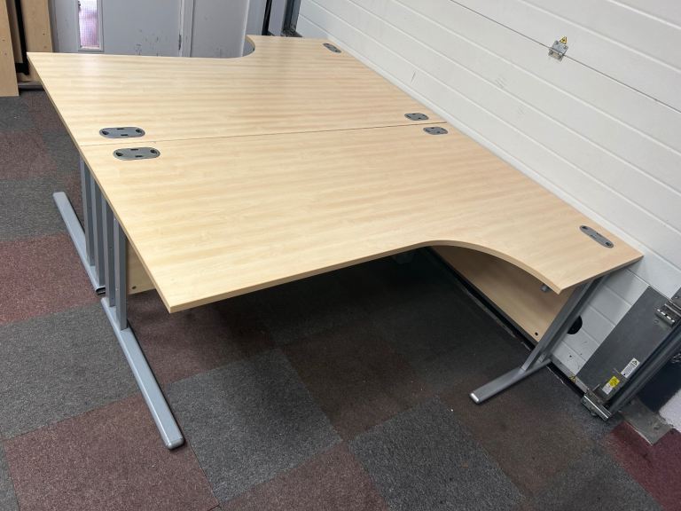 Curved Desks - 4 available 