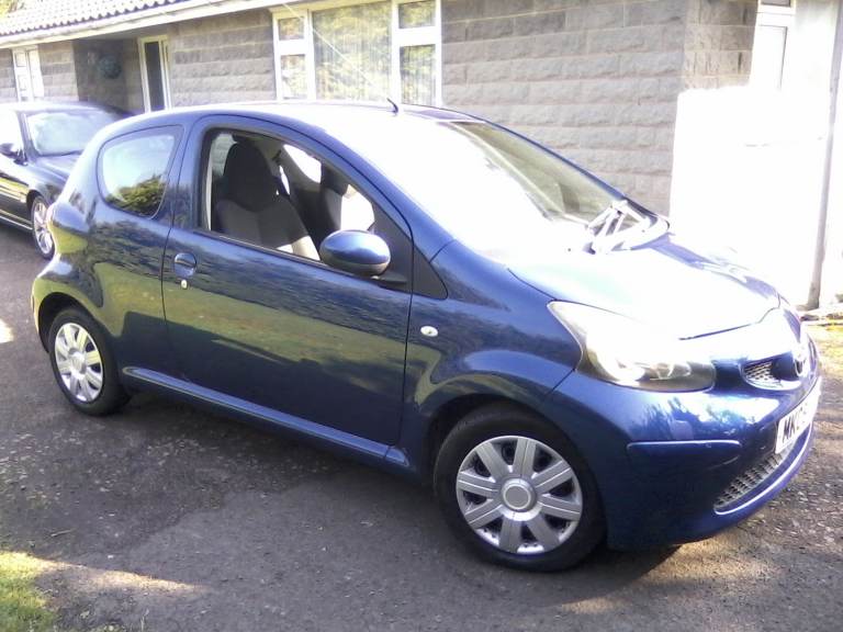 TOYOTA AYGO 1.0cc VVT-i BLUE 3-DOOR 2008. 96K MILES VAST SERVICE HISTORY LOVELY ALLROUND CONDITION