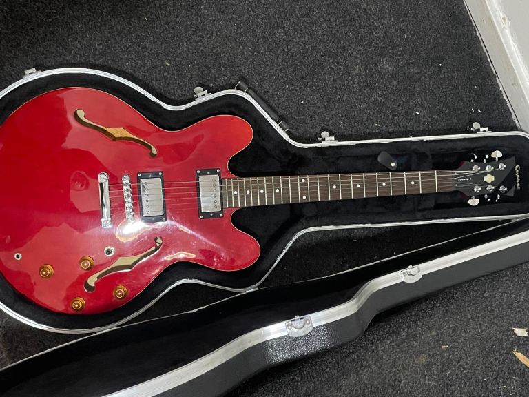 2002 Epiphone dot electric guitar