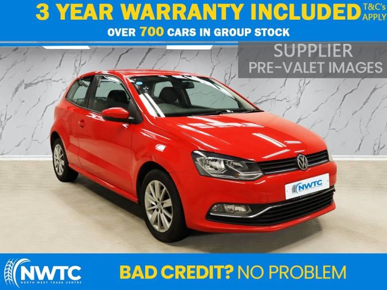 2016 Volkswagen Polo 1.0 BlueMotion Tech SE Hatchback 3dr Petrol Manual Euro 6 (s/s) (60 ps) 1 F ...