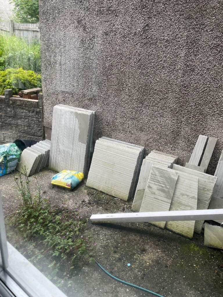 Patio slabs
