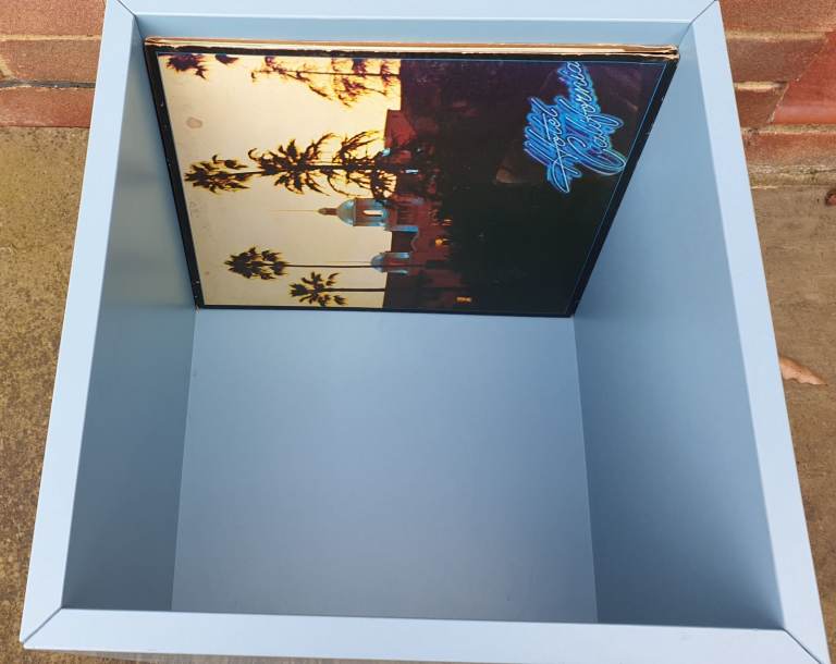 Vinyl record storage box 