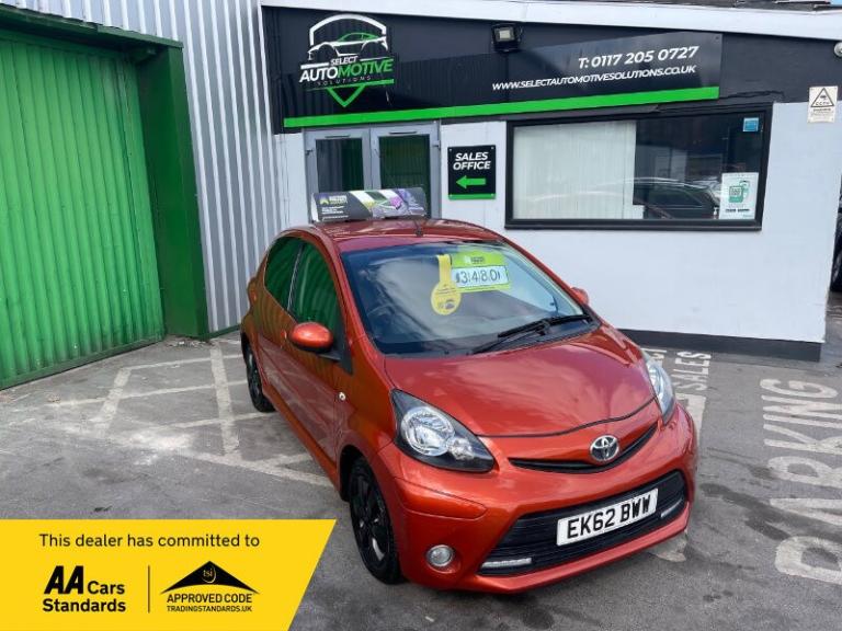 2012 Toyota Aygo 1.0 VVT-i Fire 5dr [AC] Petrol
