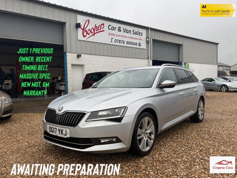 2017 Skoda Superb 2.0 TDI CR SE L Executive 5dr DSG ESTATE Diesel Automatic