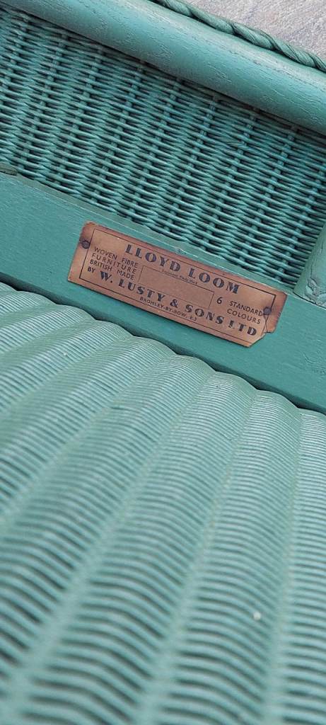 Lloyd loom original chair 
