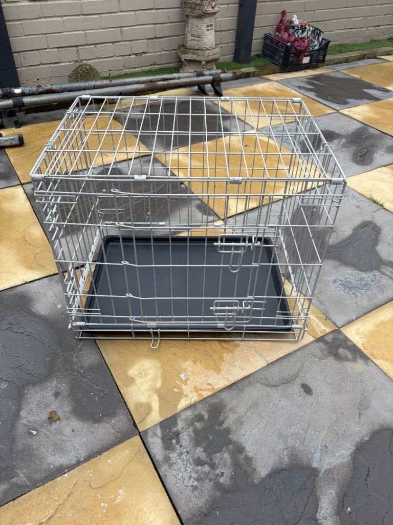 Brand new stainless dog cage 