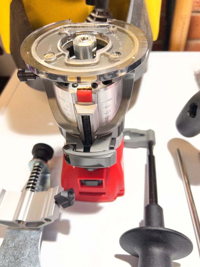 Milwaukee M18 FTR-0X Palm & Plunge Router Set with Battery