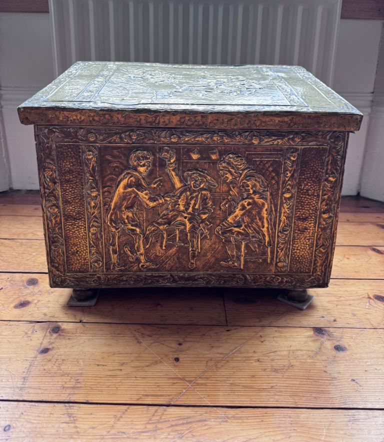 Brass Log Box