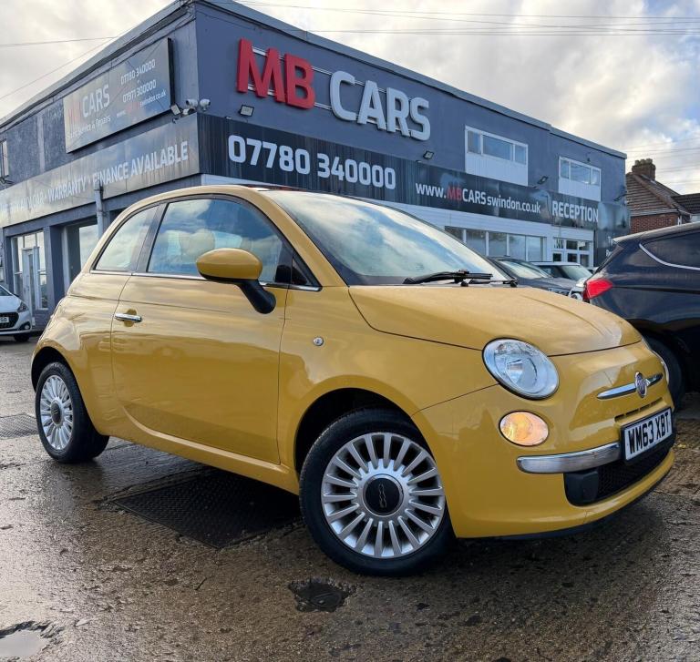 2014 Fiat 500 1.2 Lounge Euro 6 (s/s) 3dr HATCHBACK Petrol Manual