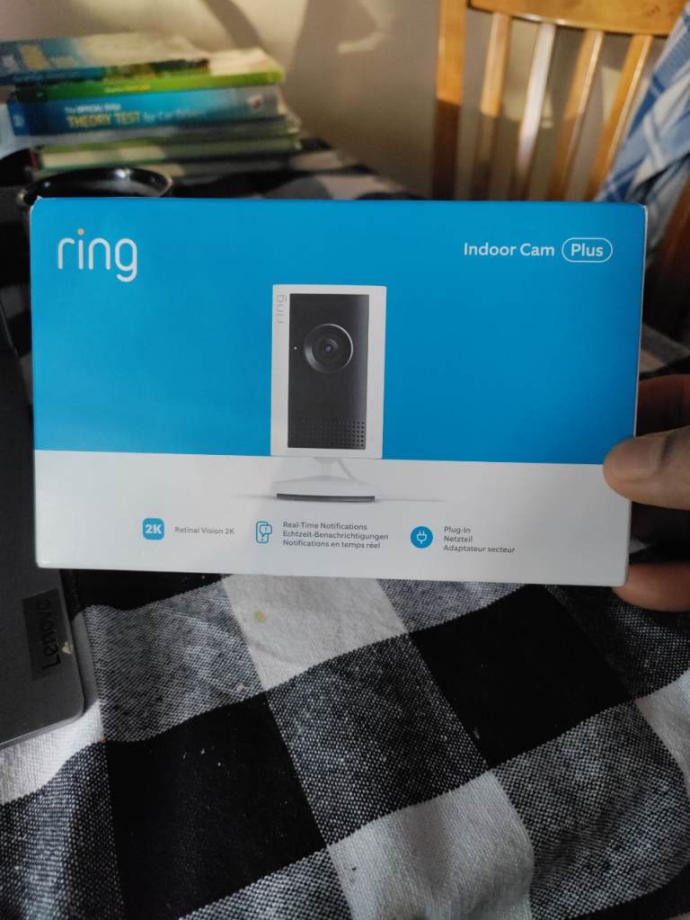 New Ring Indoor Cam Plus – Still Boxed