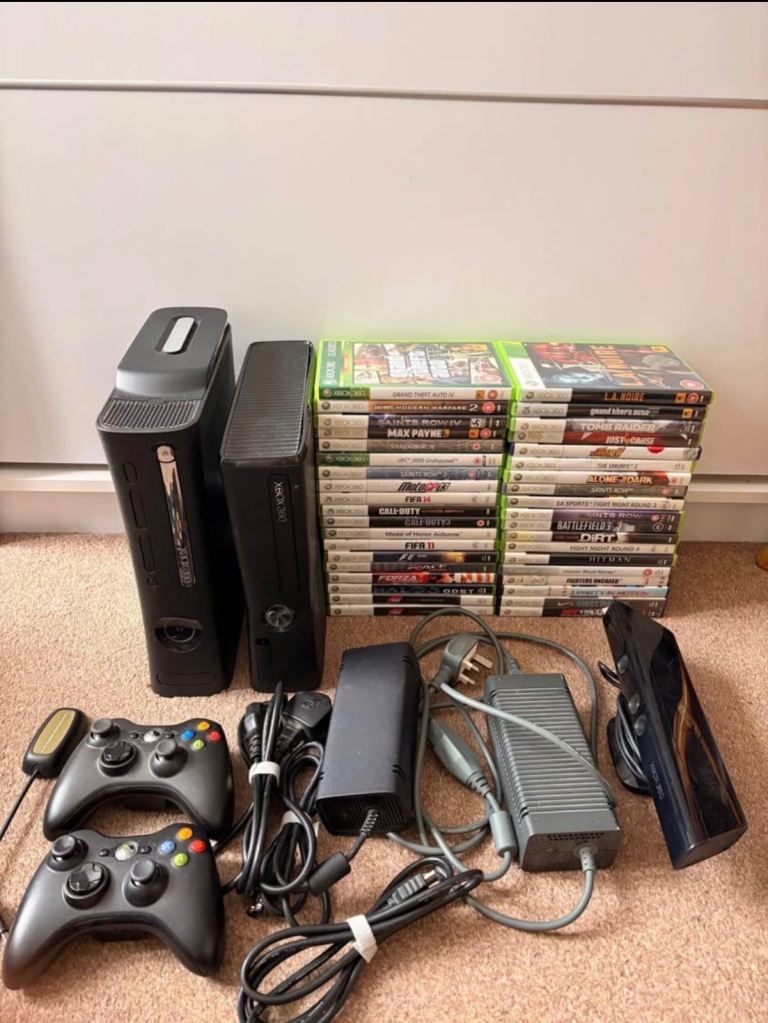 2 Xbox 360 Console Big Bundle 