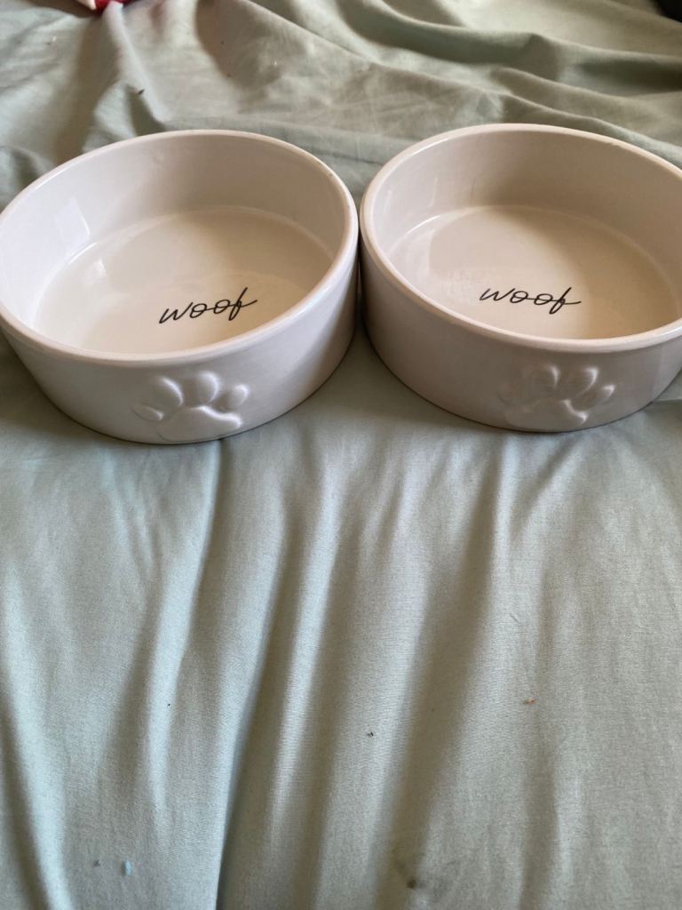Dog Bowls x3