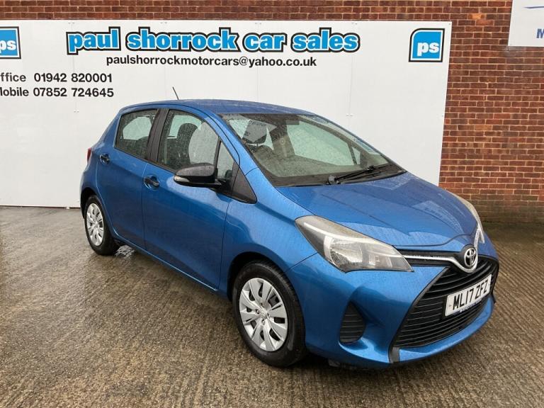 2017 Toyota Yaris 1.0 VVT-I ACTIVE 5DR Manual Hatchback Petrol Manual