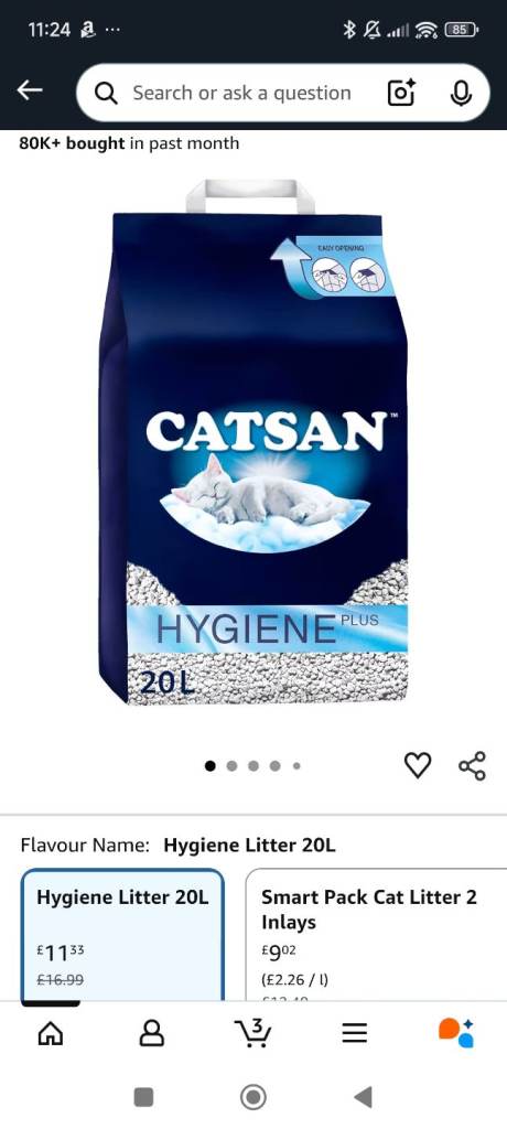 **pending pick-up** Free Catsan Cat litter