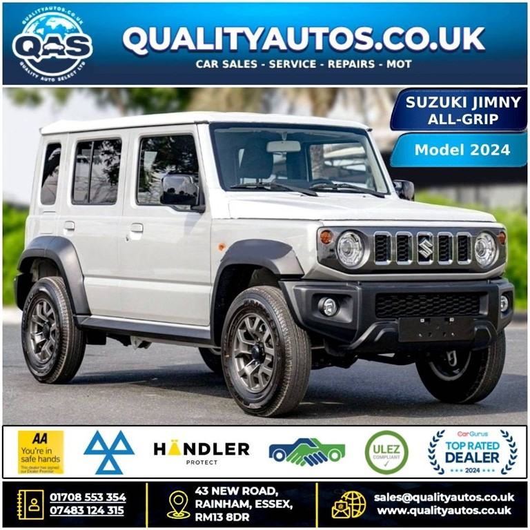 2025 Suzuki Jimny SUZUKI JIMNY ALL-GRIP AUTO 4WD 1.5L PETROL 5 DOOR RIGHT HAND DRIVE ULEZ 24- SUV...