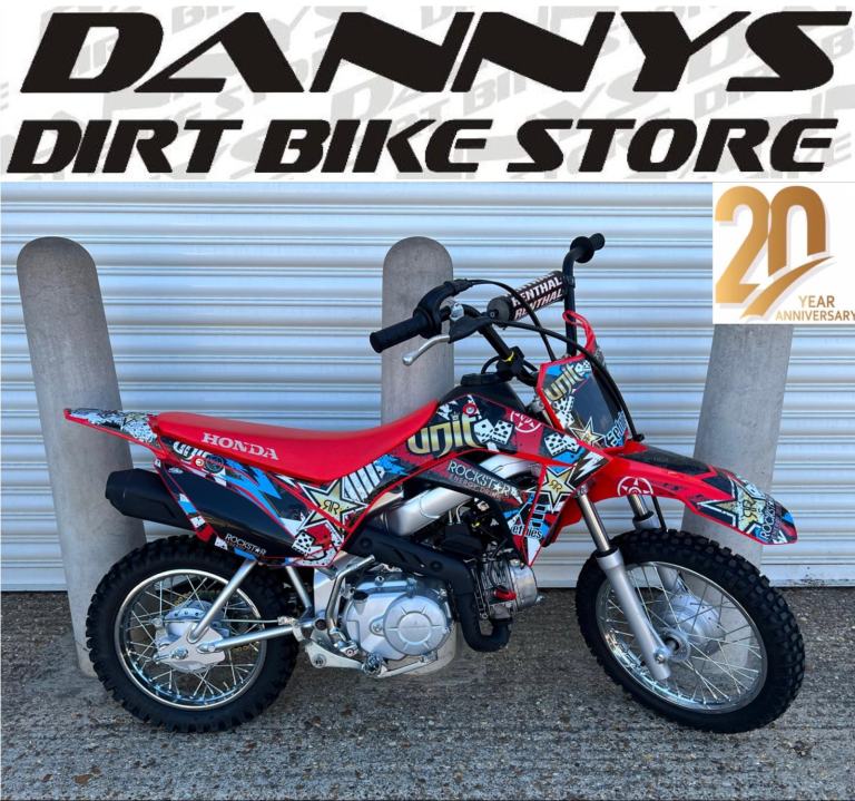 DANNYS DIRT BIKES HONDA CRF 110 2022 CRF110 E-START IDEAL STARTER BIKE KLX 110 