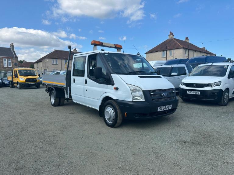 2014 Ford Transit D/Cab Chassis TDCi 100ps TIPPER T350 RWD TRW CHASSIS CAB Diesel Manual