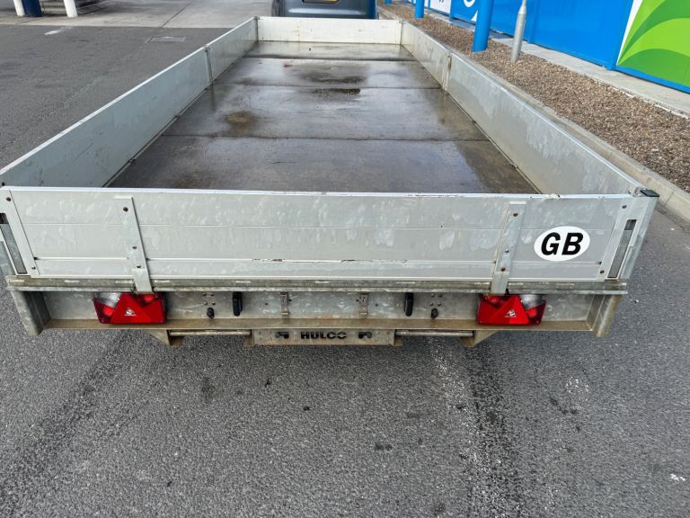 HULCO flat bed trailer 20ft 3500kg