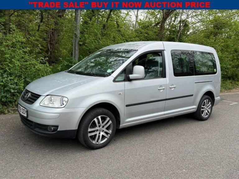 2009 59 VOLKSWAGEN CADDY MAXI LIFE 1.9 TDI PURE DRIVE 104 PS 5 SEATER WAV WHEEL