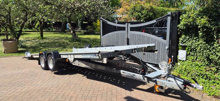 WOODFORD TILT BED CAR TRANSPORTER TRAILER STT230 16X6'1 RECOVERY STOCK BANGER CT