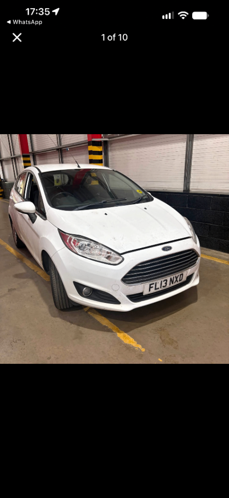 Ford, FIESTA, Hatchback, 2013, Manual, 1241 (cc), 5 doors