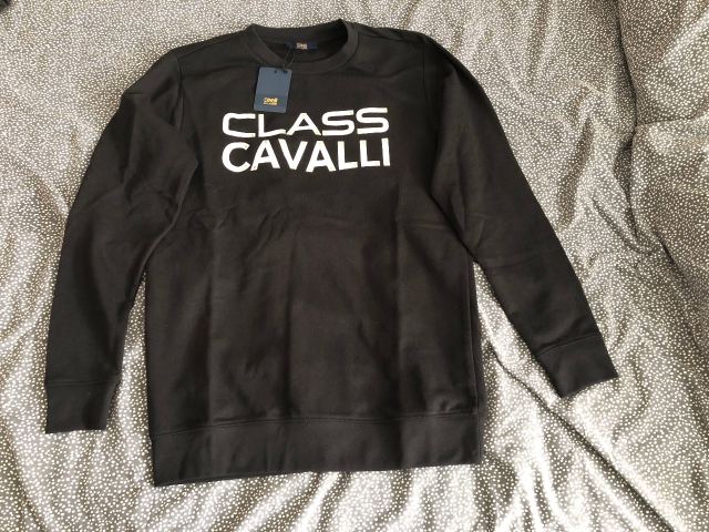 新品roberto cavalli ロゴ スウェット トレーナ グレー L Brand New Roberto Cavalli | in Norbury, London | Gumtree