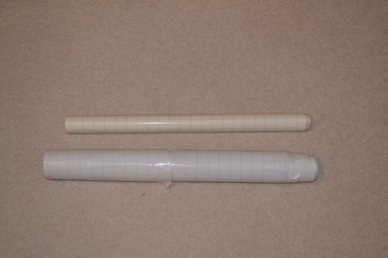 Two rolls Self Adhesive Sticky Book Cover Plastic Film Roll Clear