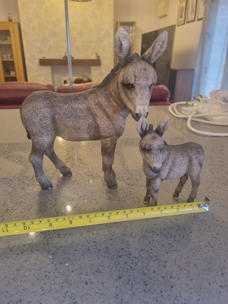 Donkey ornaments 