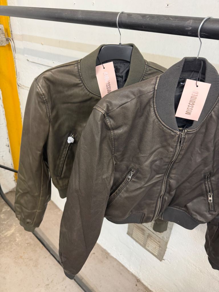 23 x Missguided Bomber Jackets 2 colour ways  – New with Tags