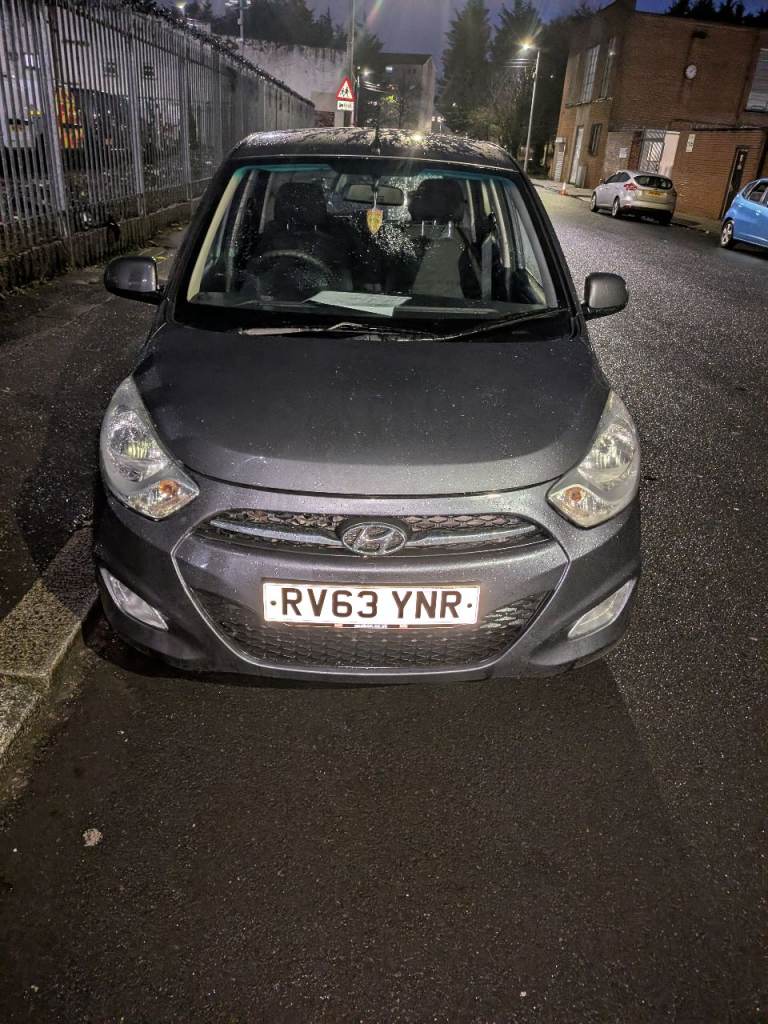 Hyundai i10 gray 2013 1.2 petrol 