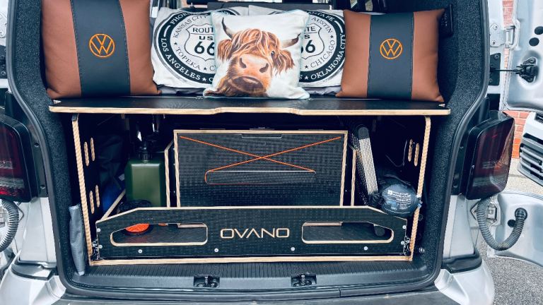 Ovano XL Drawer and Bed System for a VW T5 T6 T6.1