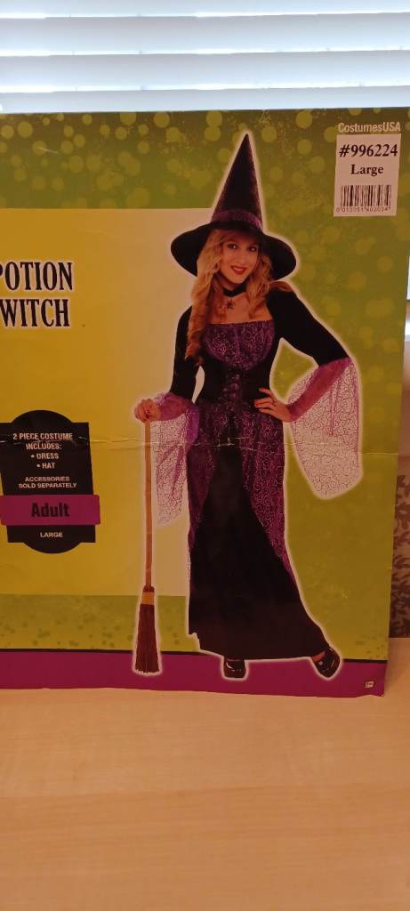 Witch dress and hat