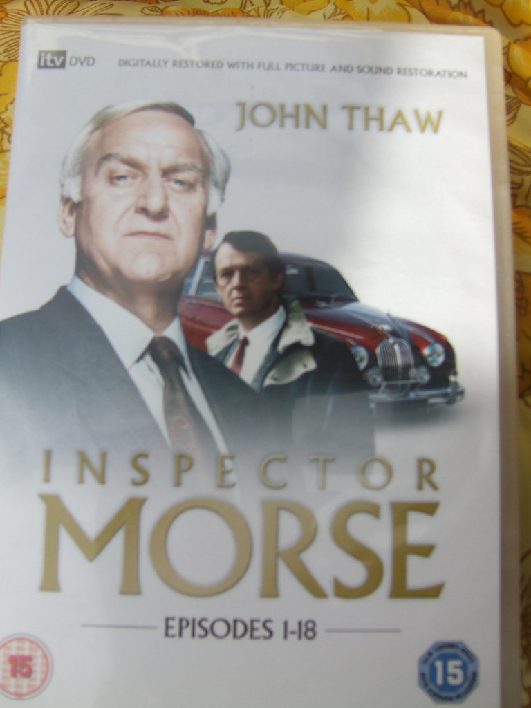 INSPECTOR MORSE, Dvd Box Set, EPISODES 1-18, ITV DRAMA, starring John Thaw