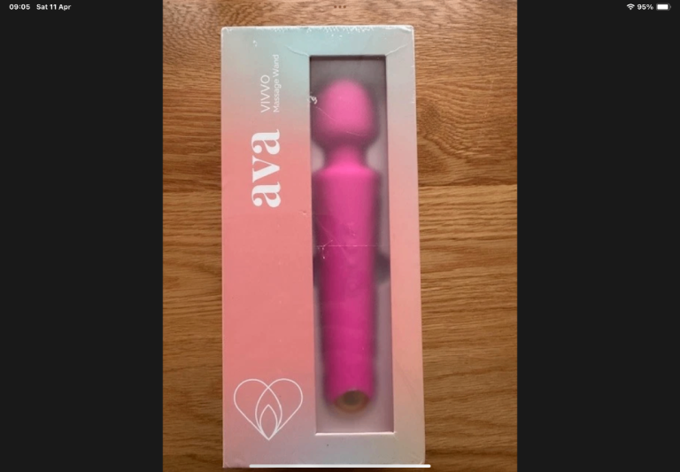 Massage Wand with 8 intensities and 20 modes - Rechargabke. BRAND NEW & LOW PRICE 