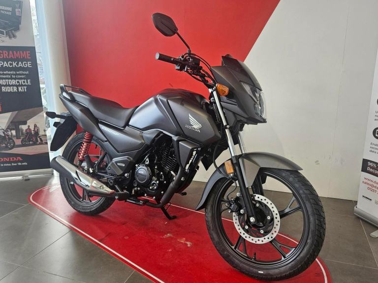 BRAND NEW HONDA CB125 in Matte Axis Grey Metallic.