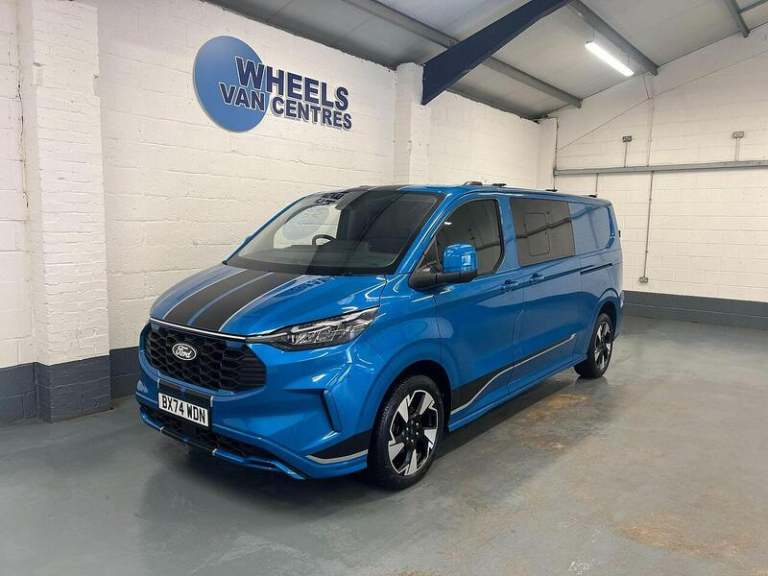 2024 Ford Transit Custom 2.0 EcoBlue 170ps H1 Double Cab Van Sport Auto PANEL VAN DIESEL Automatic