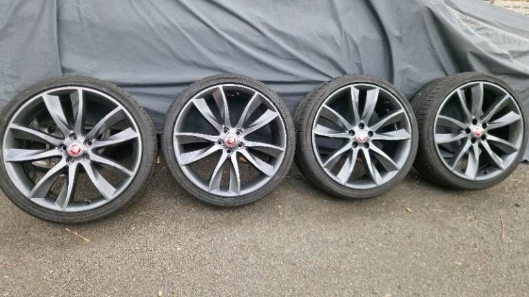 Genuine Rare Jaguar XF 20" Hydra 5x108 Alloy Wheels CX23-BA