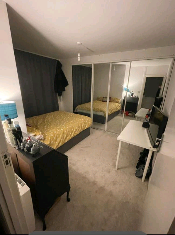 Bright and spacious double  room with the view