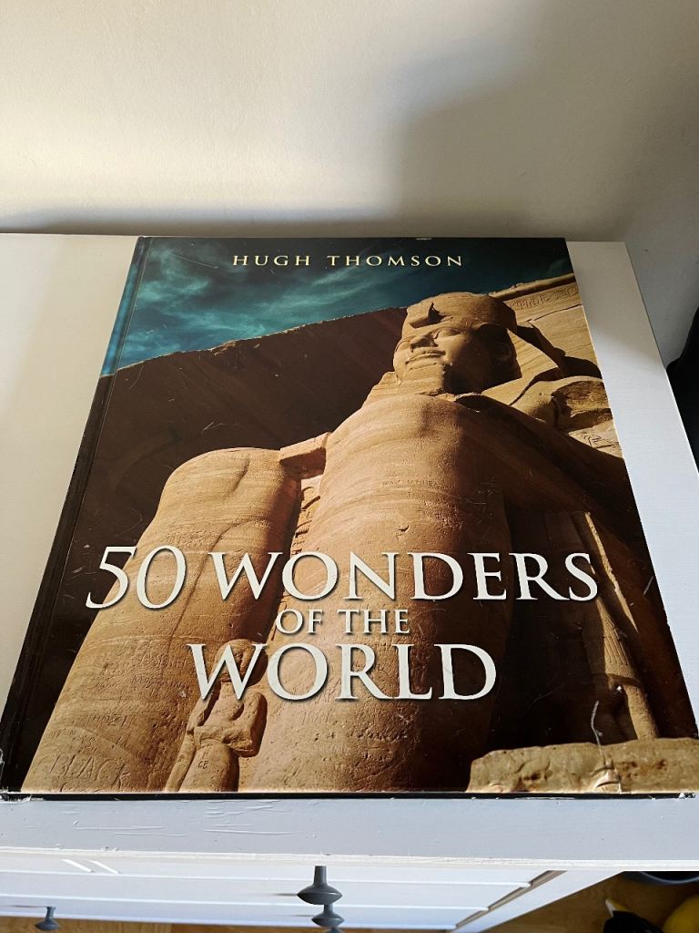 LARGE Coffee Table Book - 50 Wonders of the World