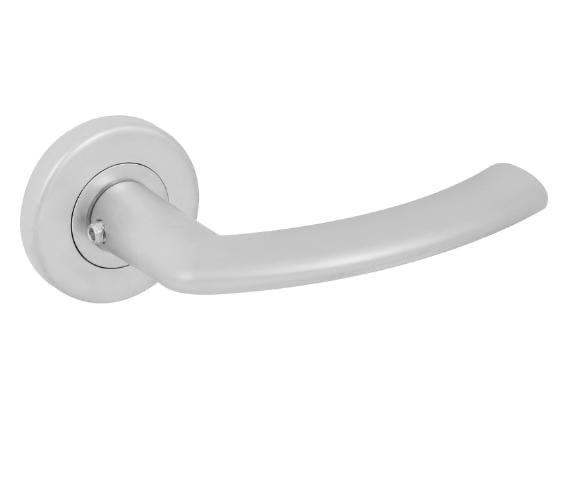 Satin chrome handles 