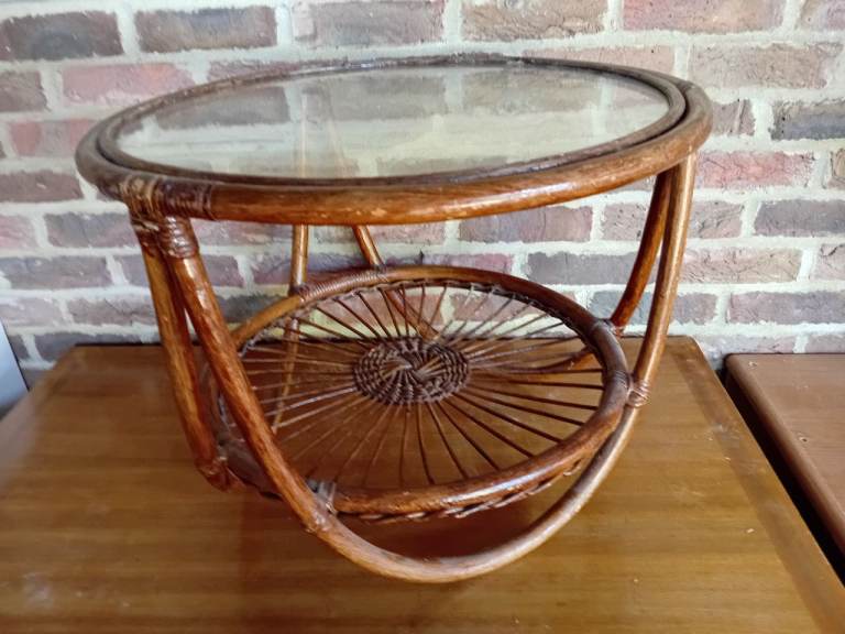 Cupboards, desks, tables, Wooden Chest of Drawers with Brass Handles – Fair Condition