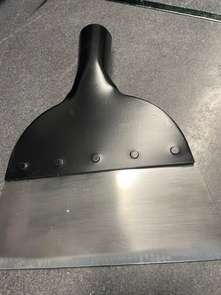 Metal heavy duty scraper 